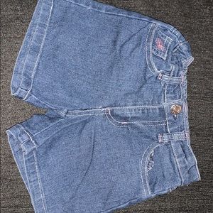 Girls jean shorts size 2T